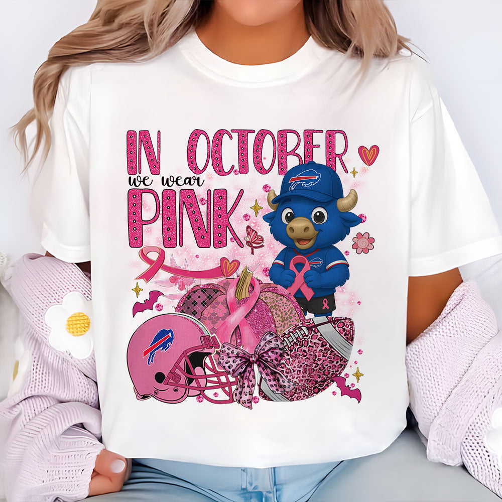 In October We Are Pink NFL BUF 2D Shirt DatND DVT