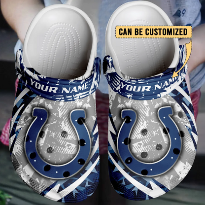 IND  x NFL Crocs Crocband Clogs Shoes DatND DVT