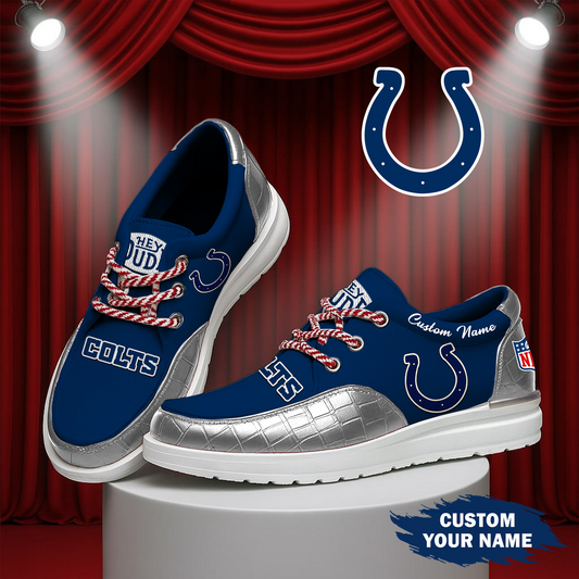 IND x NFL  Premium Leather Loafer Shoes TUANND TANTD