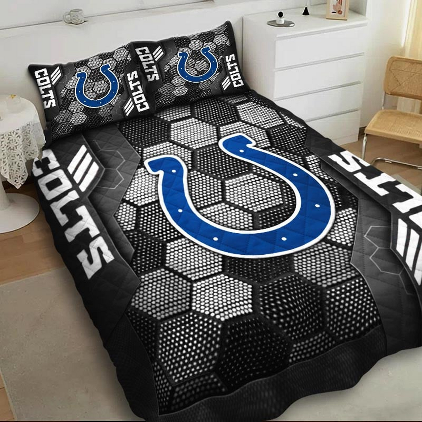 IND x NFL Bedding Set Multicolor DATND TANTD