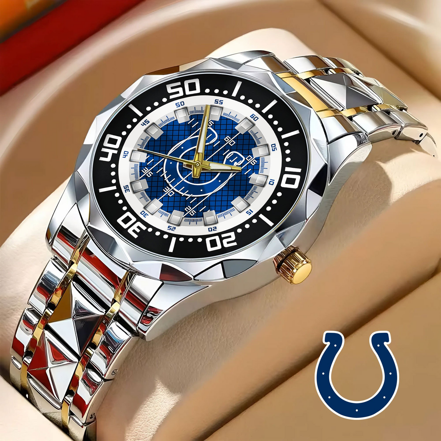 IND x NFL Camaro Elegant Fashion Design Men Watch DATND TANTD