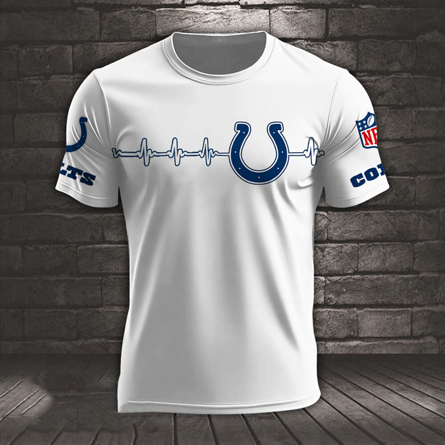 IND x NFL Heart Rate Map Special 3D Shirt DatND ThuongNH