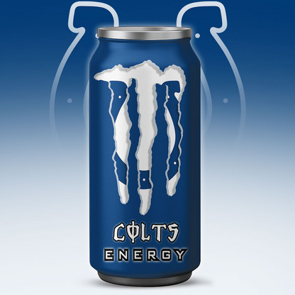 IND x NFL Monster Energy Tumbler Gift for Fans DATND TANTD