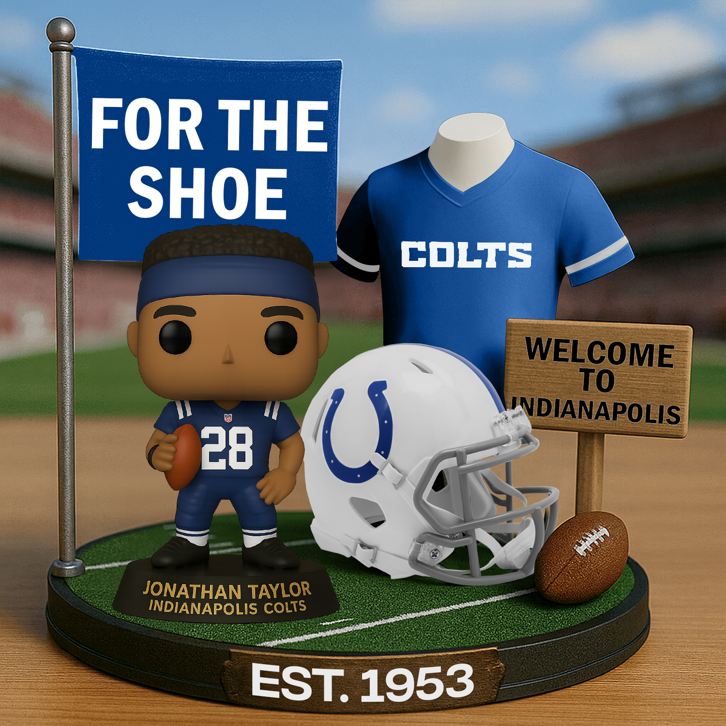 IND x NFL Premium Commemorative Figure DatND DVT