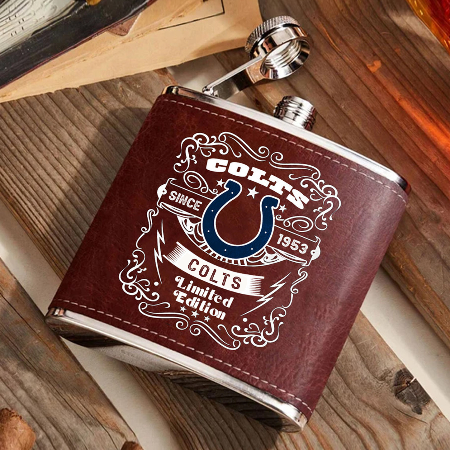 IND x NFL Stainless Steel Flask DatND ThuongNH