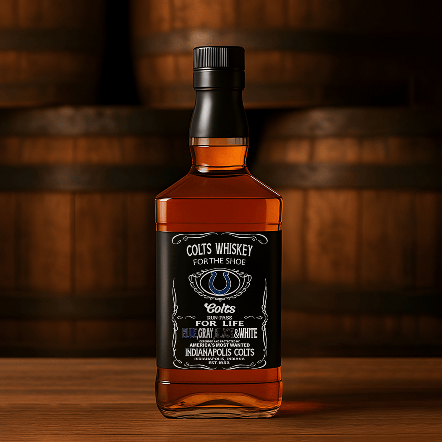 IND x NFL Whiskey For True Fans Only DATND TANTD