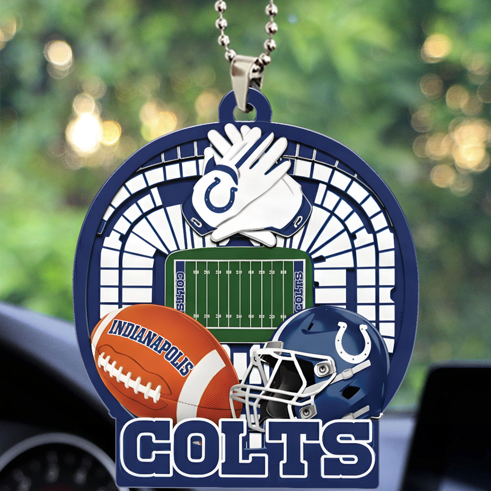 INDIANAPOLIS COLTS ORNAMENT CAR NDT