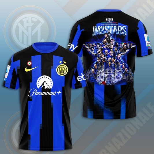 Inter Milan UEFA Champions League Final T-Shirt TM NTA V13