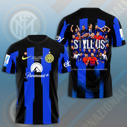 Inter Milan UEFA Champions League Final T-Shirt TM NTA V15