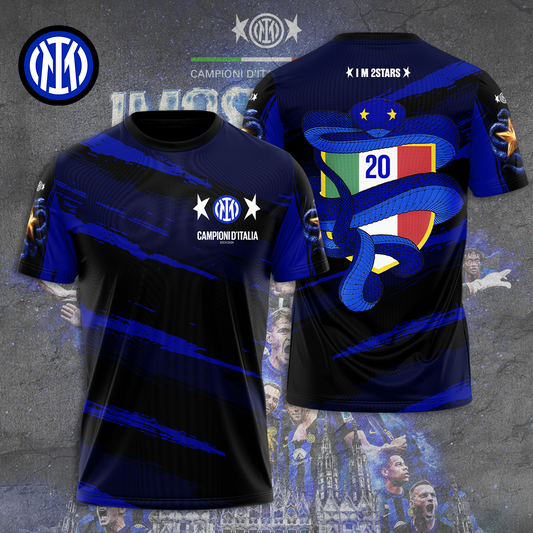 Inter Milan UEFA Champions League Final T-Shirt TM NTA V2