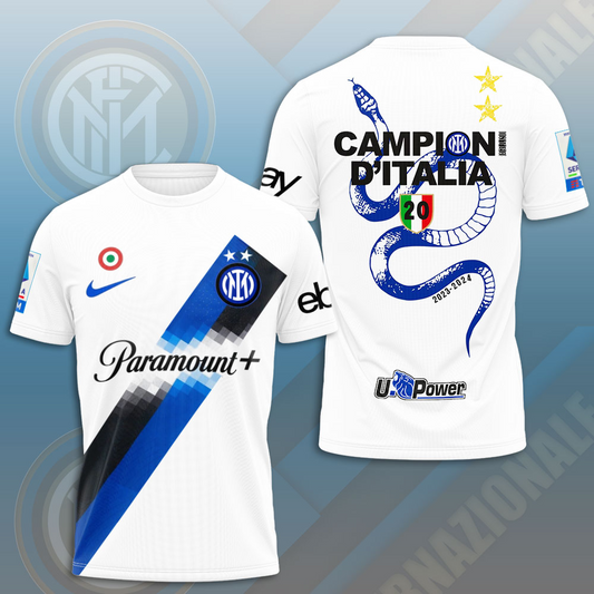 Inter Milan UEFA Champions League Final T-Shirt TM NTA V7
