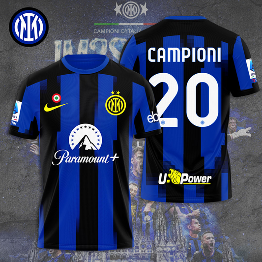 Inter Milan UEFA Champions League Final T-Shirt TM NTA V9