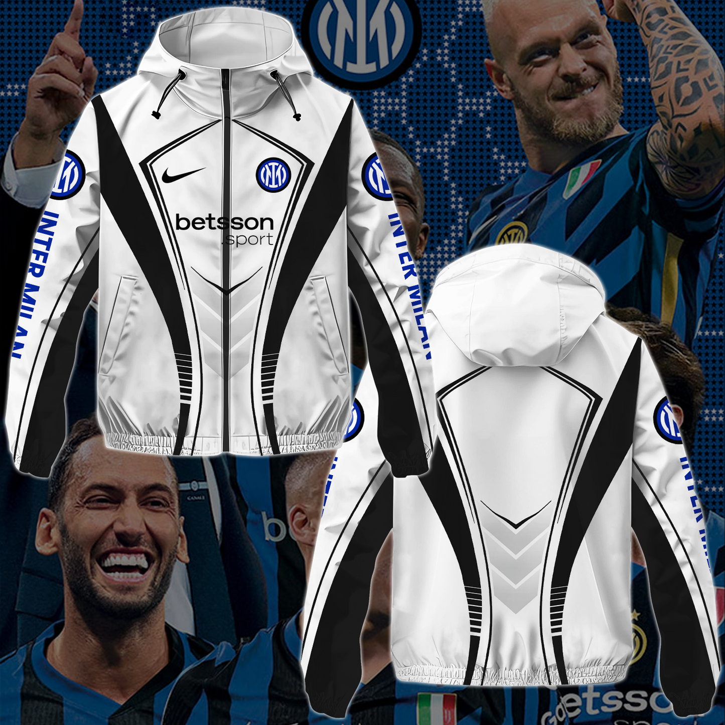 Inter Milan UEFA Champions League Final Winbreaker Jacket TM NTA V10