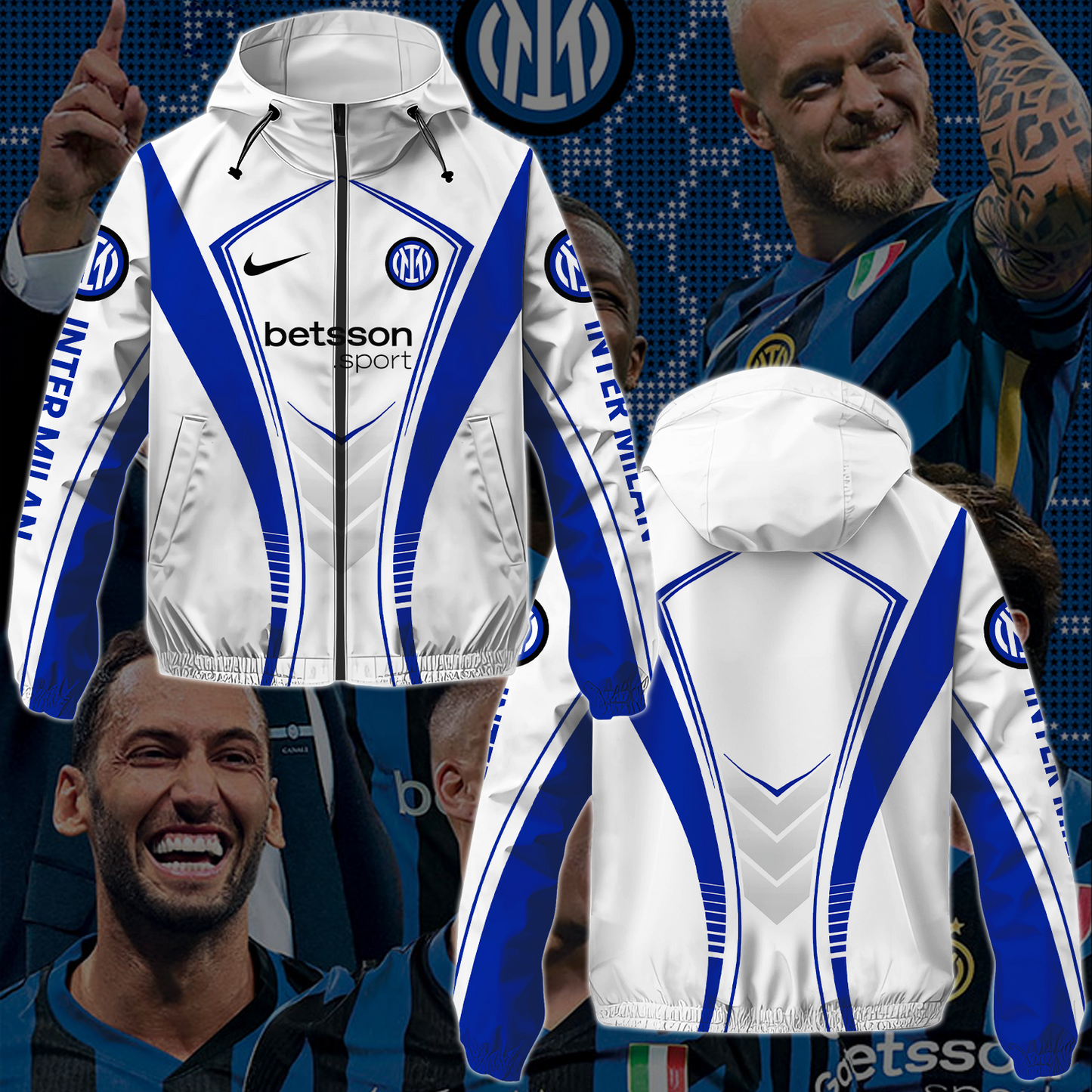 Inter Milan UEFA Champions League Final Winbreaker Jacket TM NTA V8