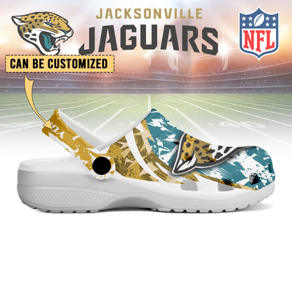JAC  x NFL Crocs Crocband Clogs Shoes DatND DVT