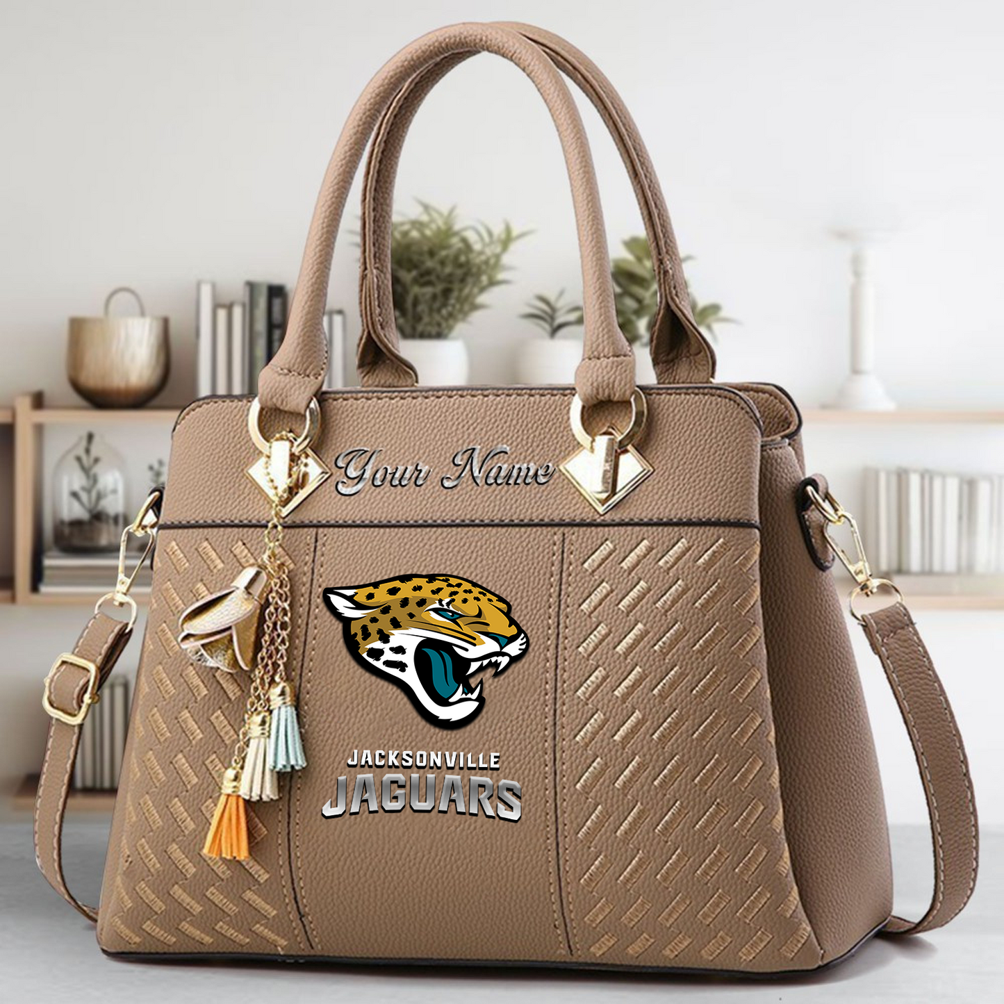JAC x NFL Leather Bag DATND TANTD