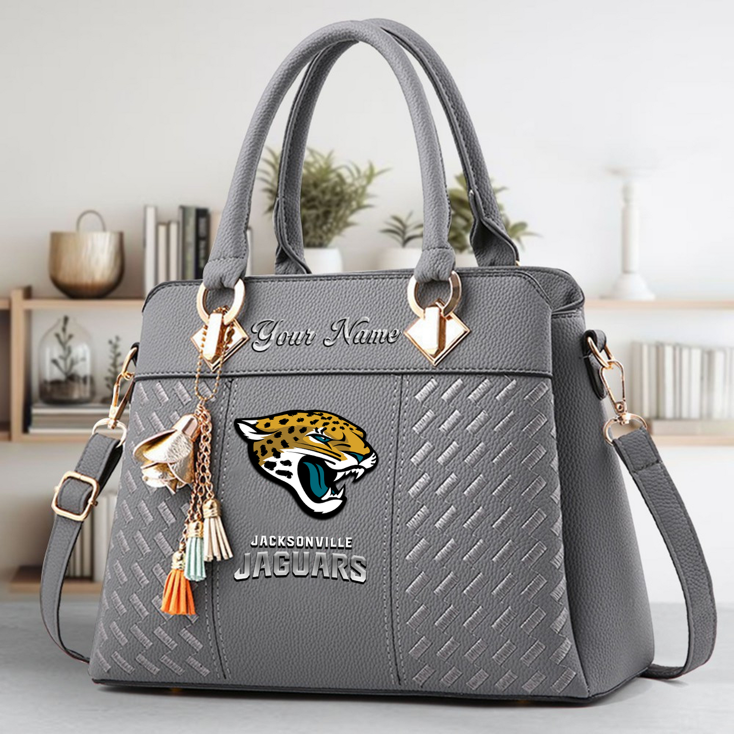 JAC x NFL Leather Bag DATND TANTD