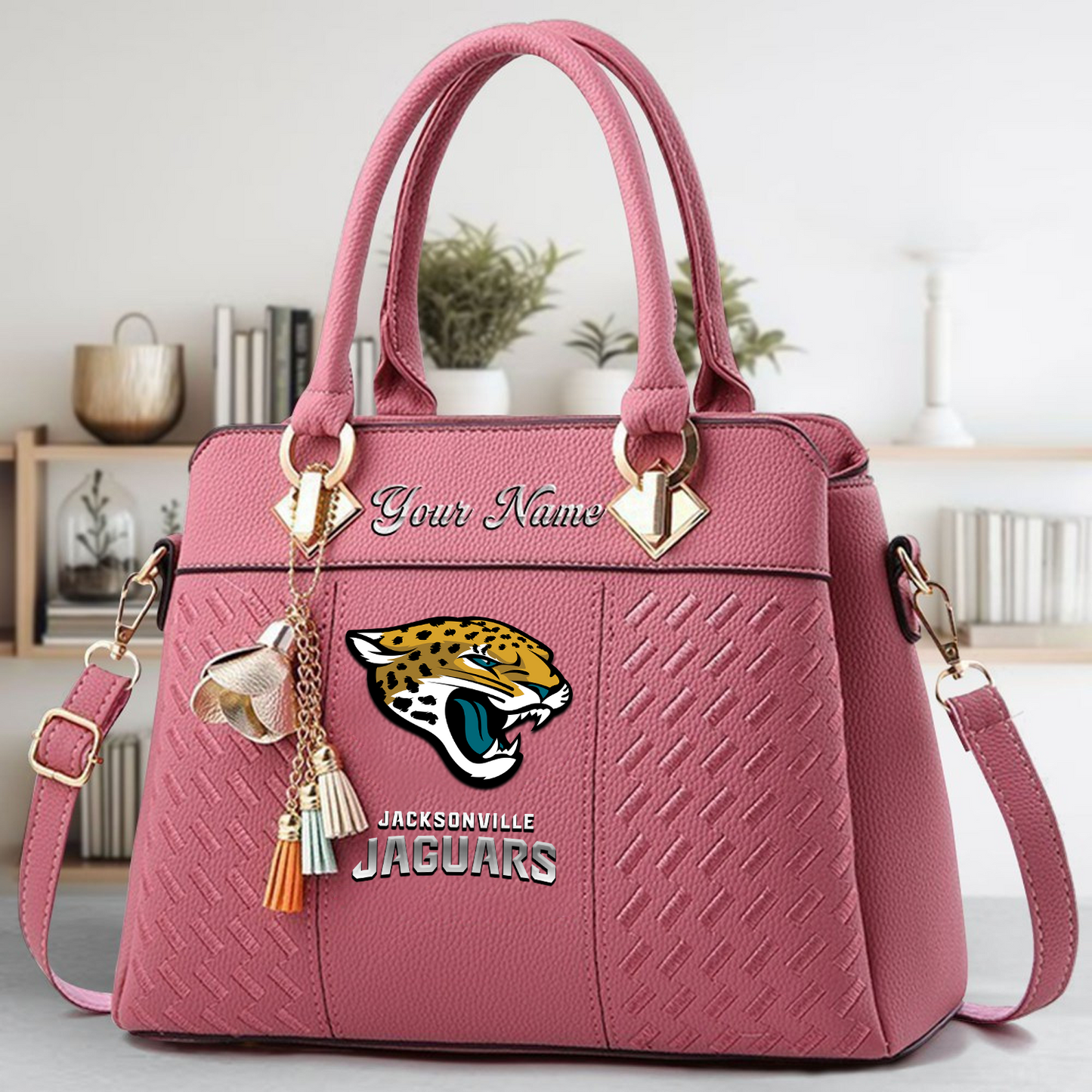 JAC x NFL Leather Bag DATND TANTD