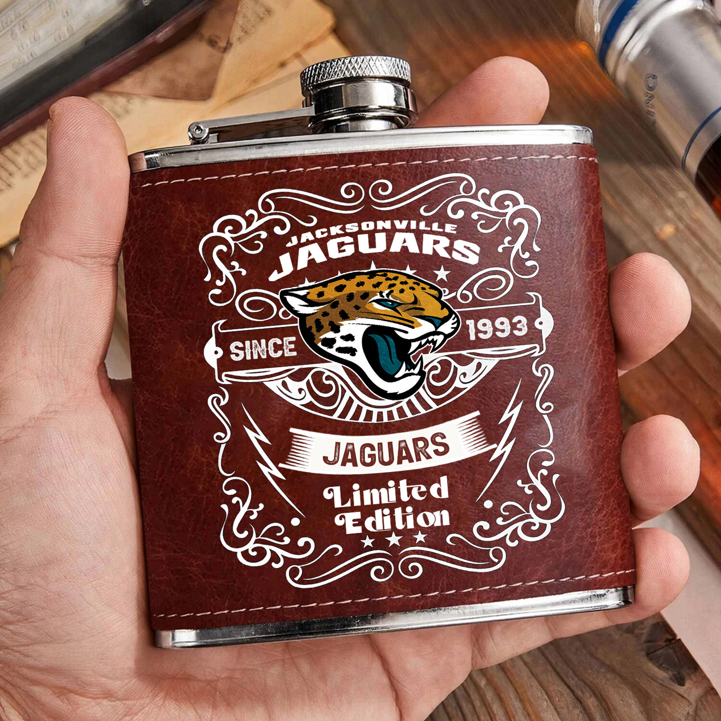 JAC x NFL Stainless Steel Flask DatND ThuongNH