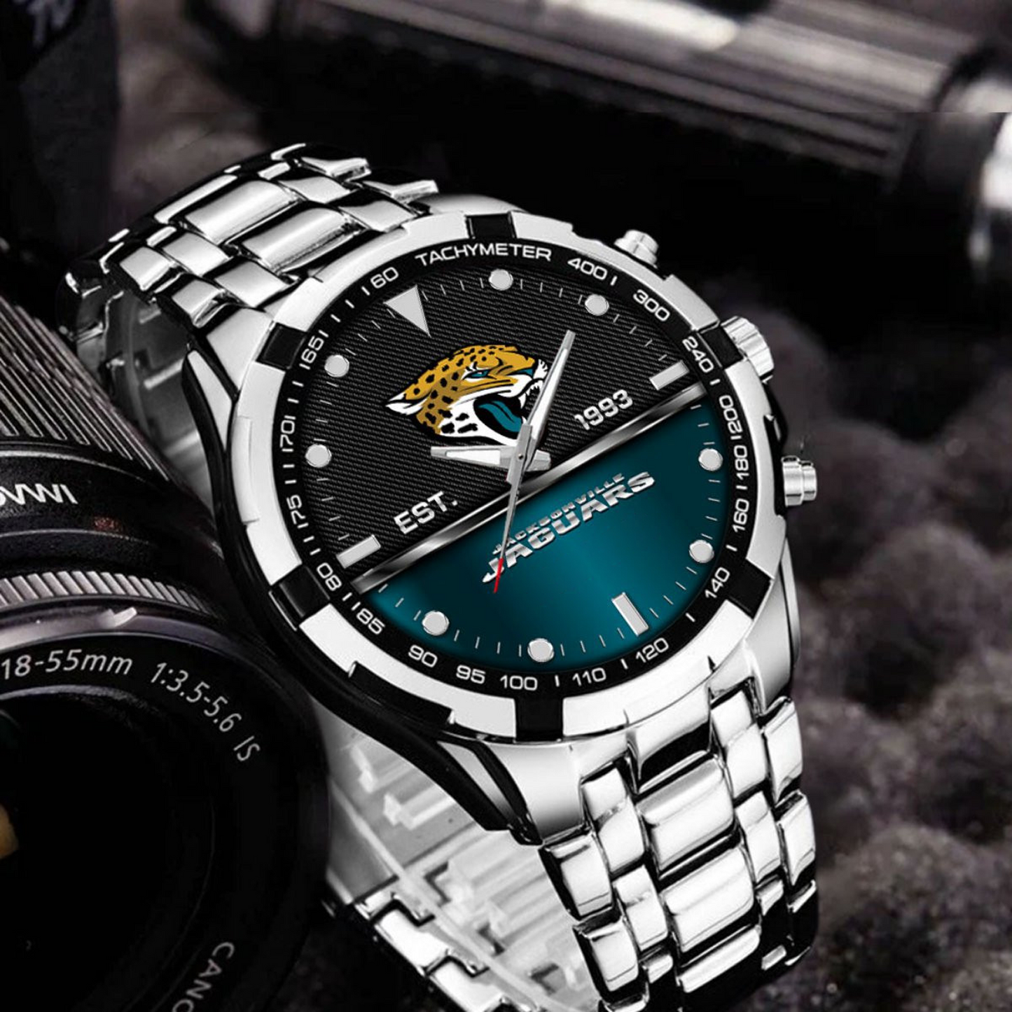 JAC x NFL Stainless Steel Watch DATND TANTD