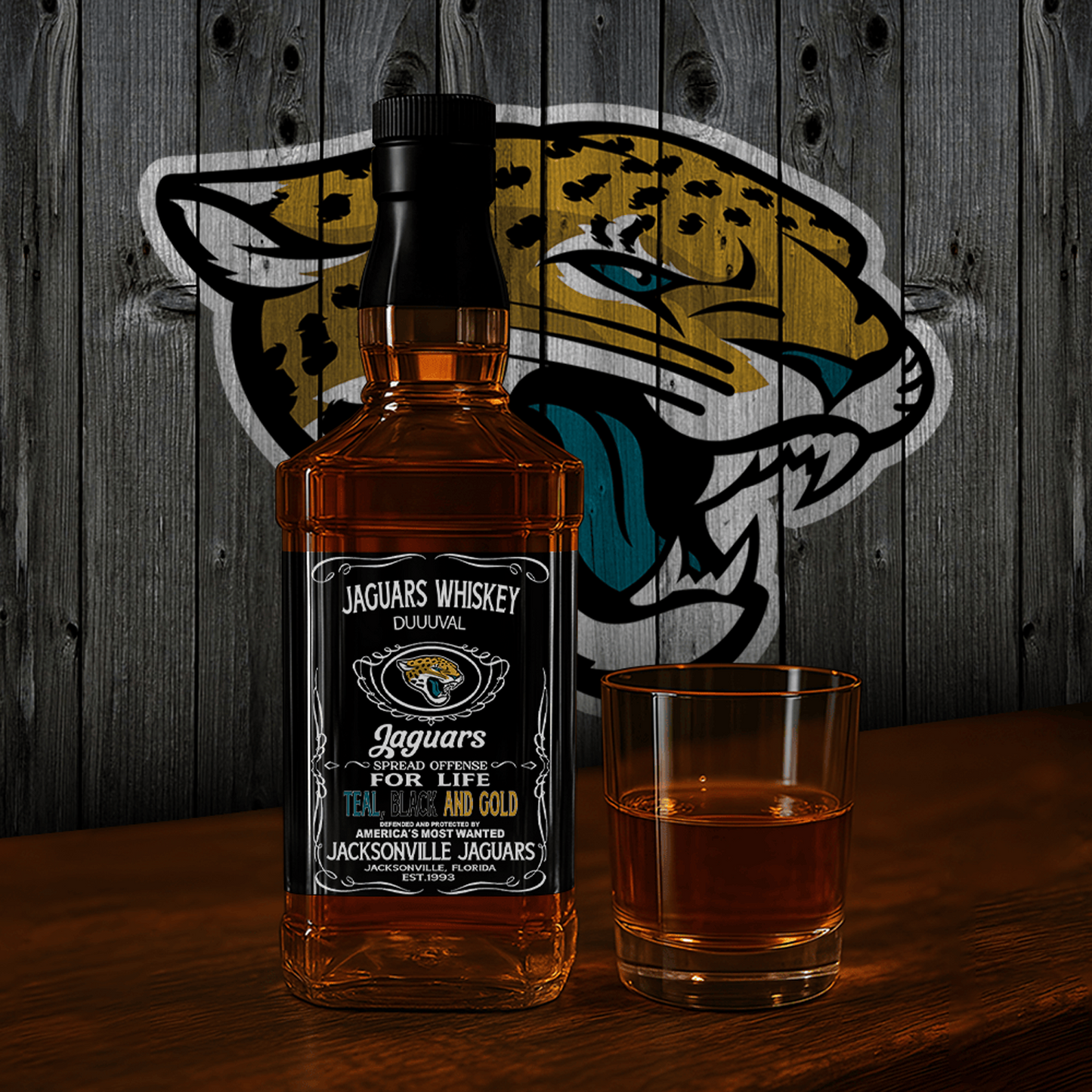 JAC x NFL Whiskey For True Fans Only DATND TANTD