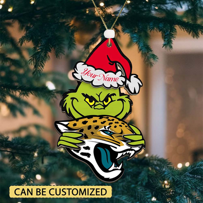 JJ NFL x Grin Christmas Ornament DDT HLP