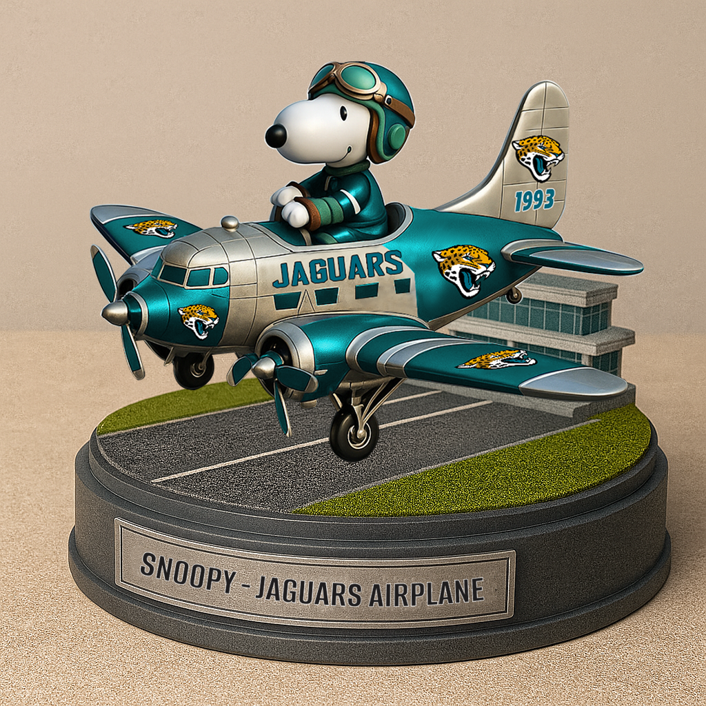 JJ NFL x SNP Airplane Premium Acrylic Plaque DDT CTND