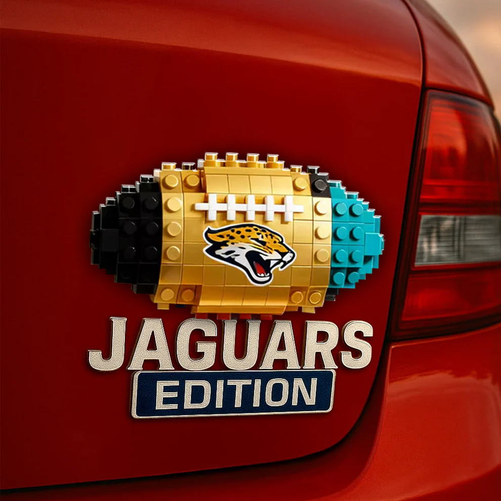 JJ x NFL Building Block Set 3D Car Name Badge DDT CTND