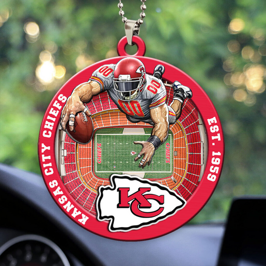 Kansas City Chief Ornaments NDT