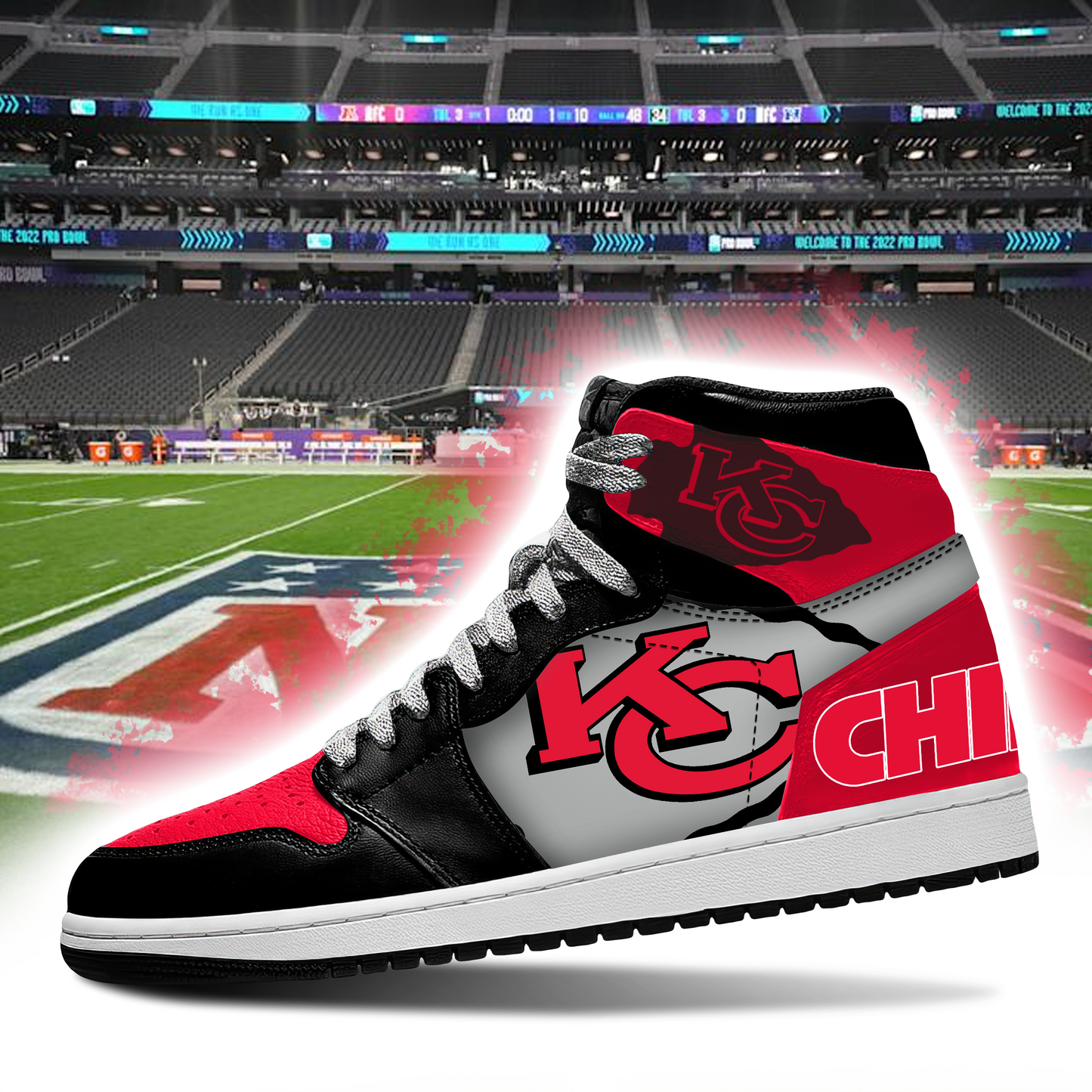 Kansas City Chiefs Sneaker Boots