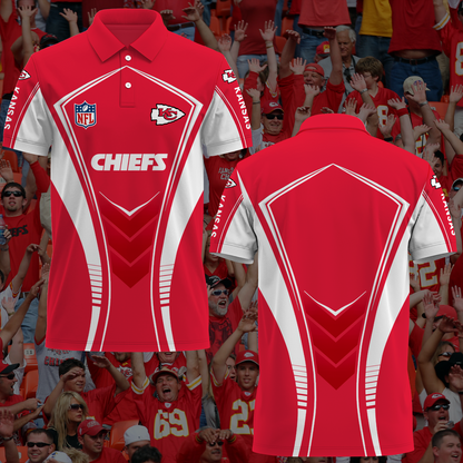 Kansas City Chiefs NFL 2025 New Polo Shirt TM NTA V4