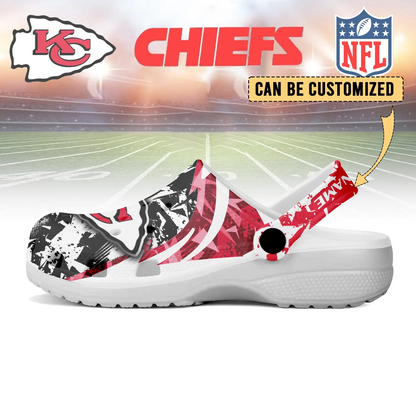 KC  x NFL Crocs Crocband Clogs Shoes DatND DVT