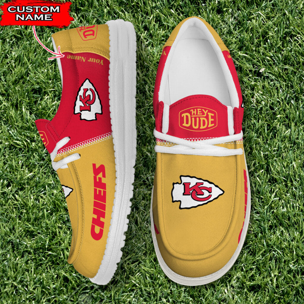 KC Personalized NFL Hey Dude Shoes DatND ThuongNH