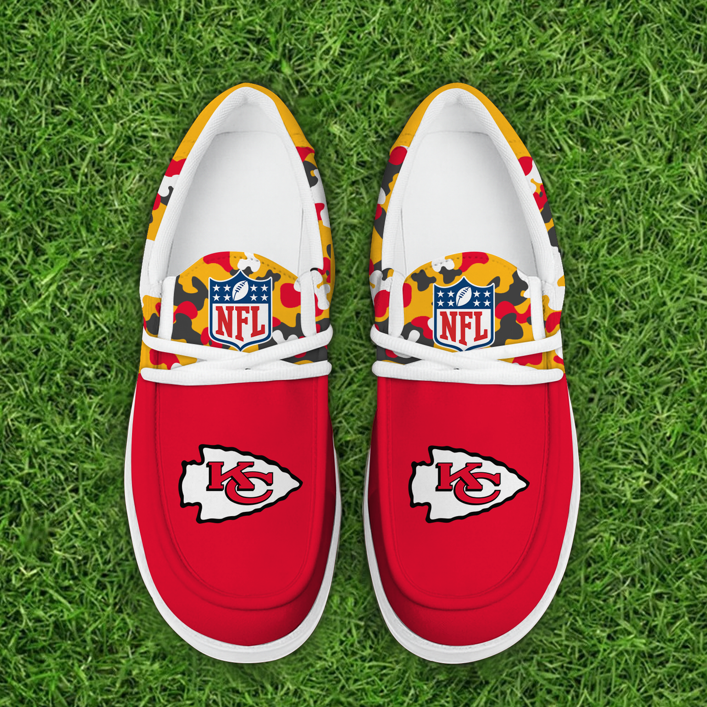 KC Personalized NFL Hey Dude Shoes DatND ThuongNH