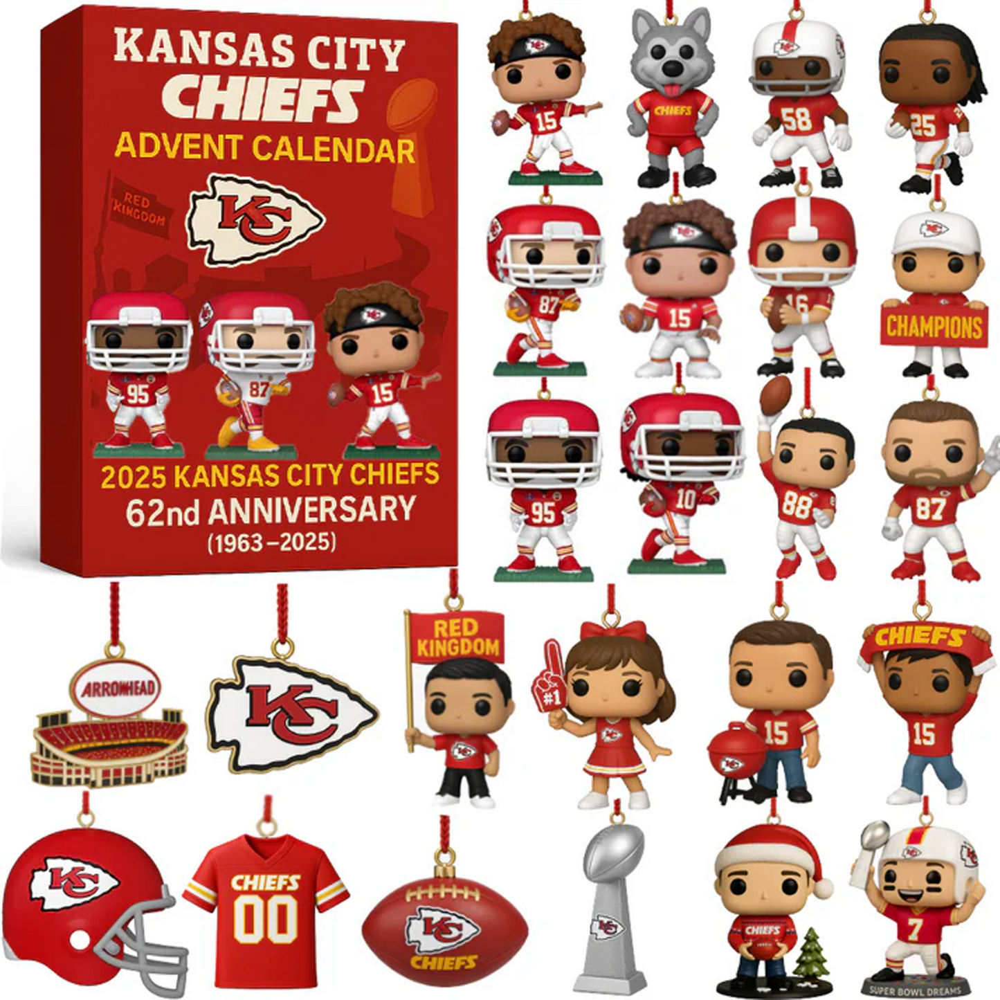 KC x NFL Anniversary Advent Calendar DATND TANTD