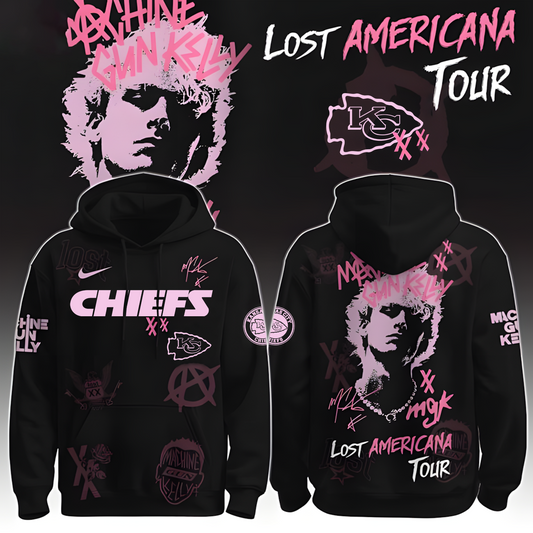 KC X NFL MGK Lost Americana Tour 2025 Machine Gun Kelly Hoodie T-Shirt NAK THUONGNH