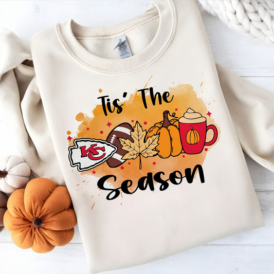 KC x NFL Tis' The SeaSon Sweatshirt DatND DVT