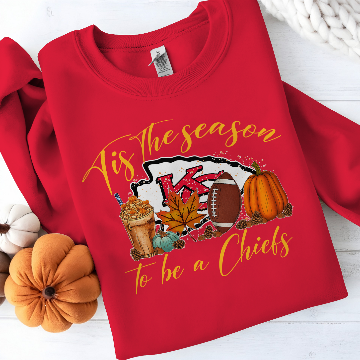 KC x NFL Tis The Season Sweatshirt DatND DVT