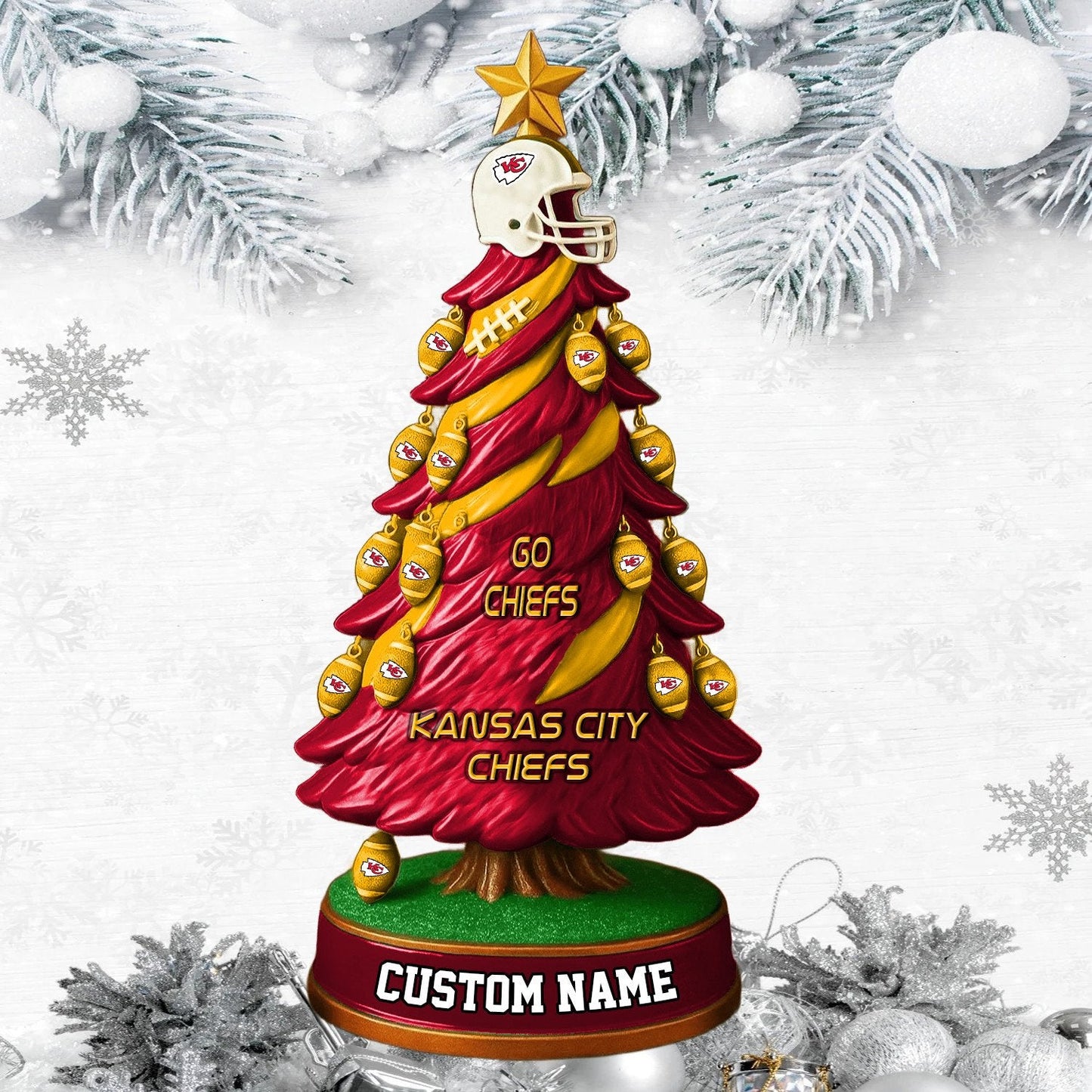 KCC NFL Acrylic Block Gift For Fans DDT CTND