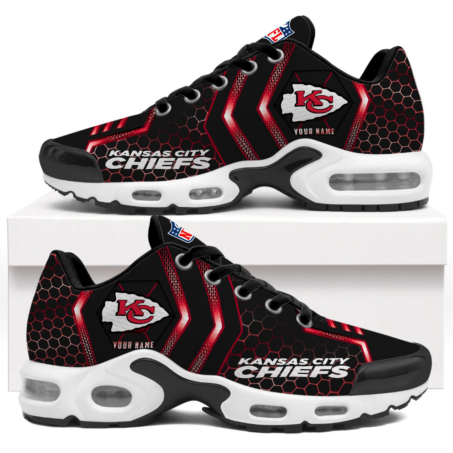 KCC NFL Personalized Air Max Shoes Exclusive DDT CTND