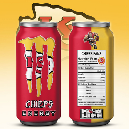 KCC x NFL Monster Energy Tumbler Gift for Fans DATND TANTD