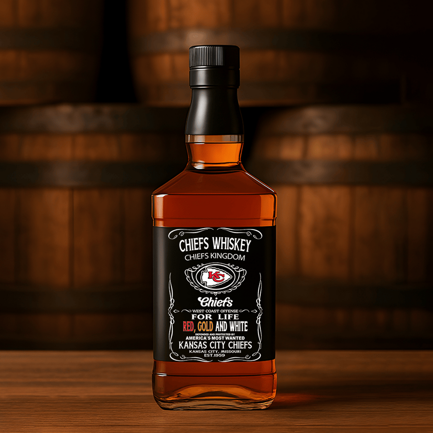 KCC x NFL Whiskey For True Fans Only DATND TANTD