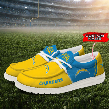 LAC Personalized NFL Hey Dude Shoes DatND ThuongNH