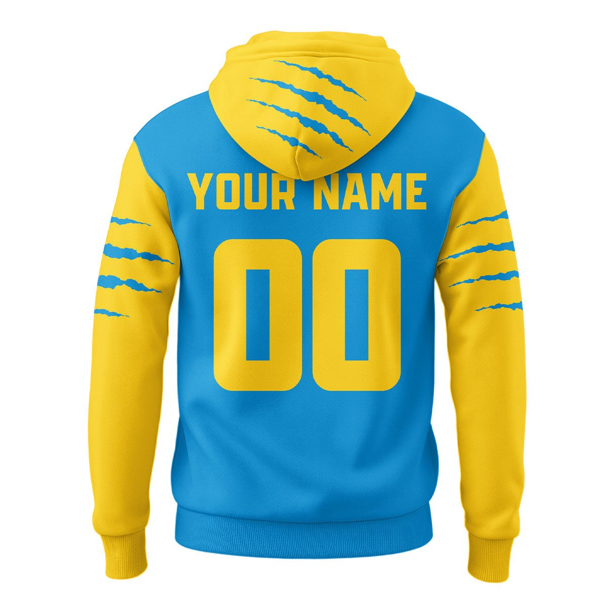 LAC Premium NFL Fan Pride Claw Hoodie DDT CTND