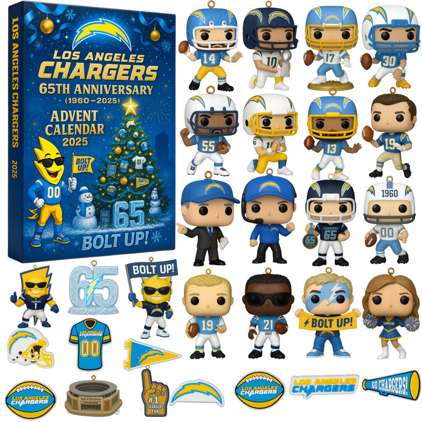 LAC x NFL Anniversary Advent Calendar DATND TANTD