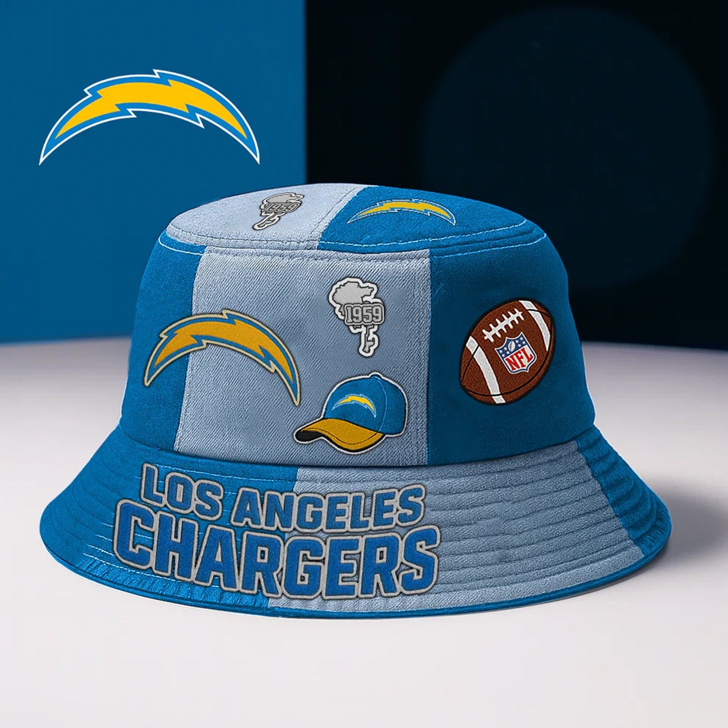 LAC x NFL BUCKET HAT TUANND NHM