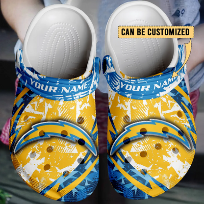 LAC x NFL Crocs Crocband Clogs Shoes DatND DVT