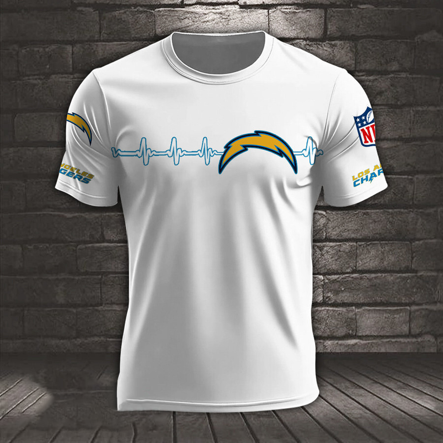 LAC x NFL Heart Rate Map Special 3D Shirt DatND ThuongNH