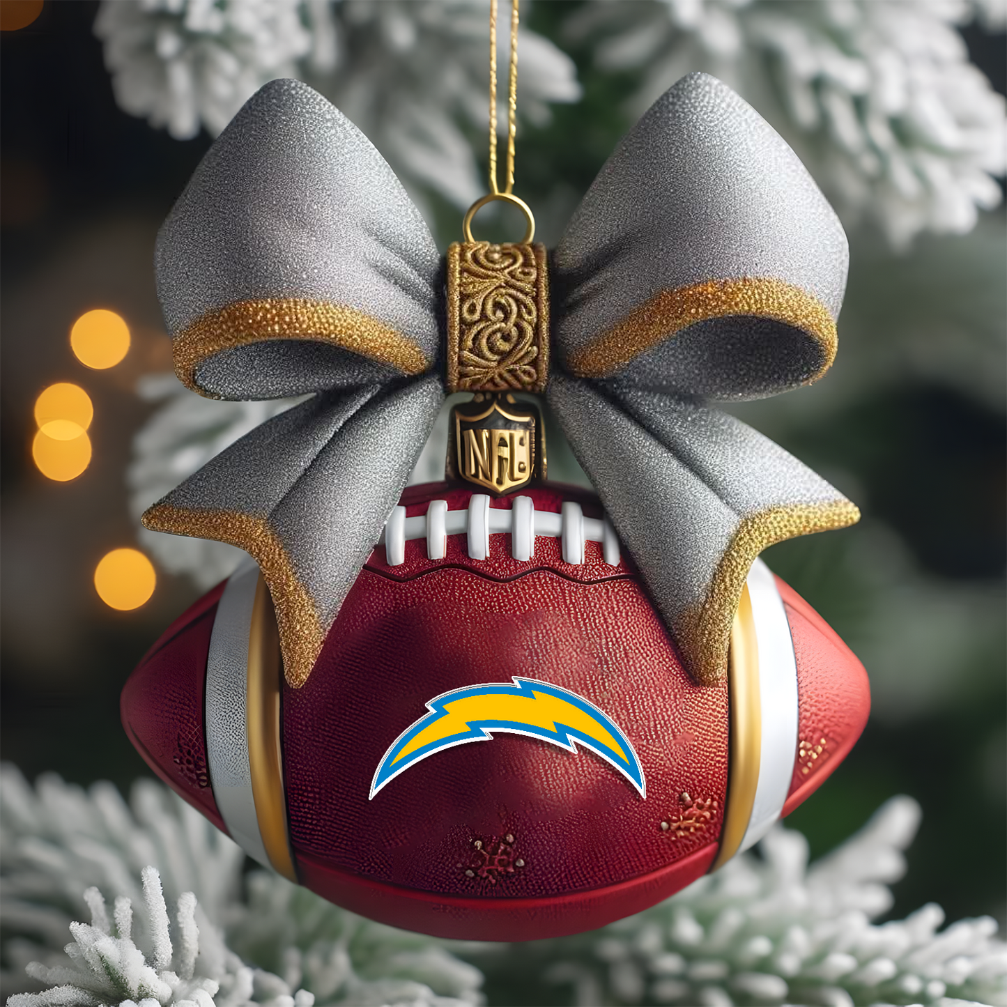 LAC X NFL Holiday Ornament 2025 - Spirit of the Game V1 NAK NHT