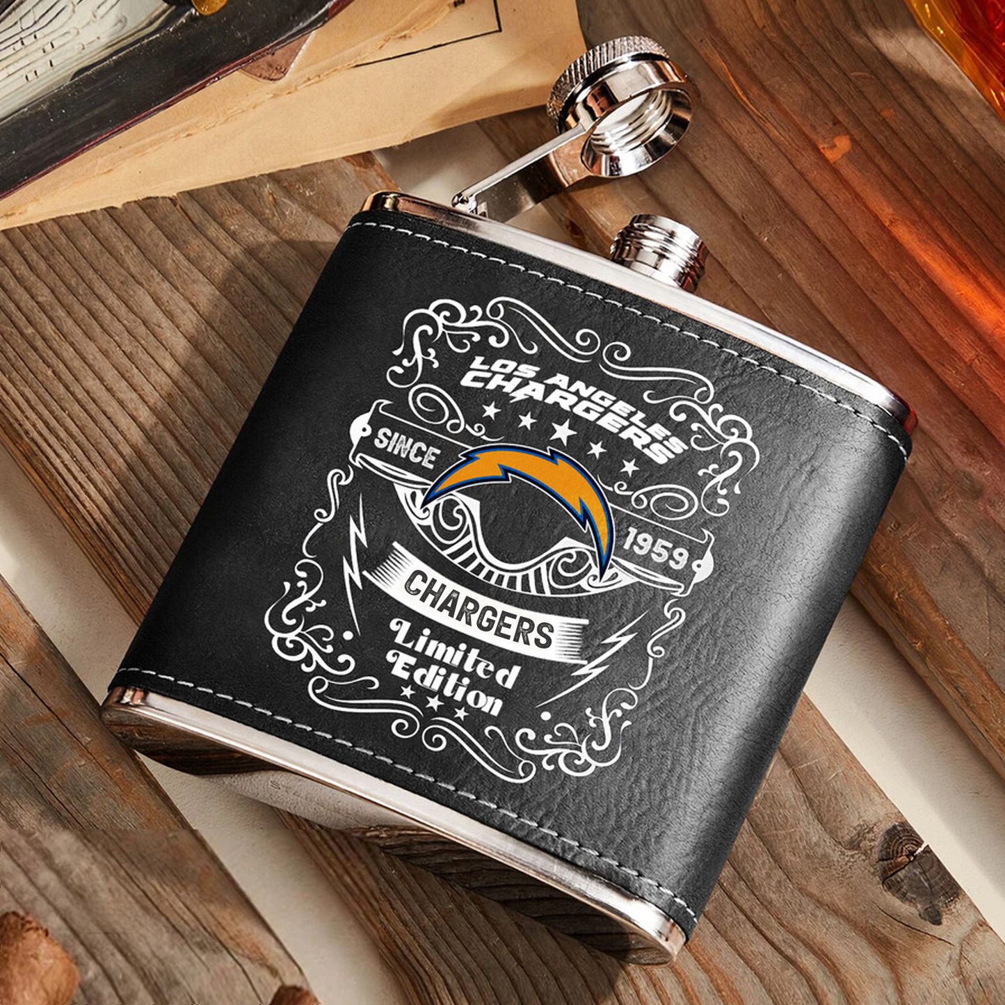 LAC x NFL Stainless Steel Flask DatND ThuongNH